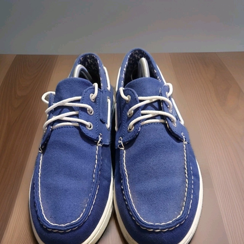 Kansas City Royals Mens Blue Boat Shoes 11D MLB Navy blue Eastland Adventure